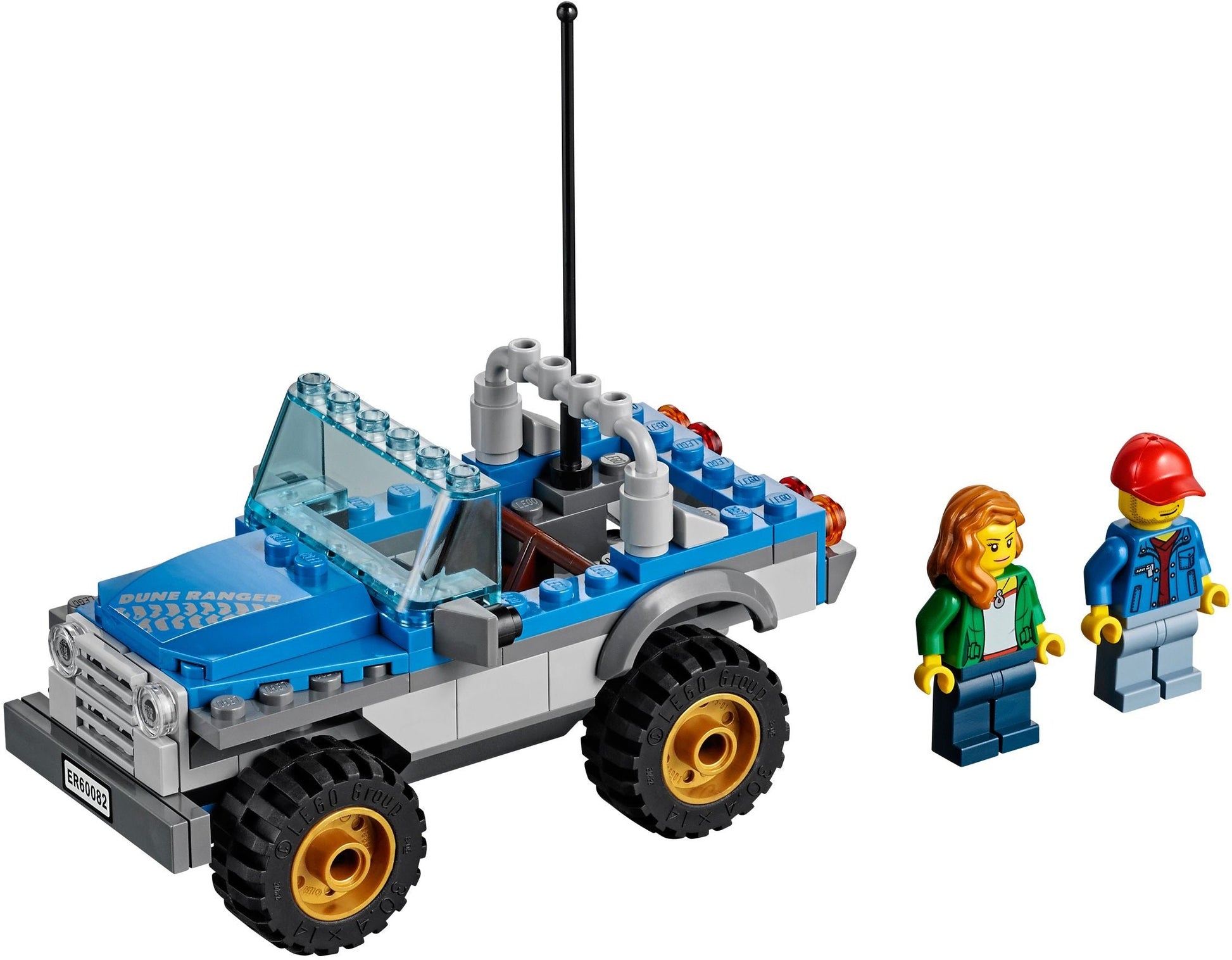 LEGO 60082 City Great Vehicles Dune Buggy Trailer- Auzzi Store