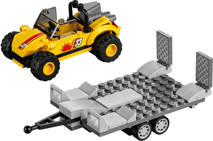 LEGO 60082 City Great Vehicles Dune Buggy Trailer- Auzzi Store