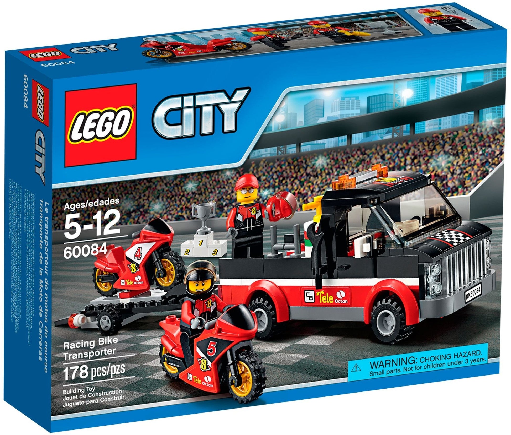 LEGO 60084 City Racing Bike Transporter- Auzzi Store