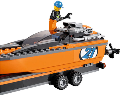 LEGO 60085 4x4 Truck with Powerboat & Trailer