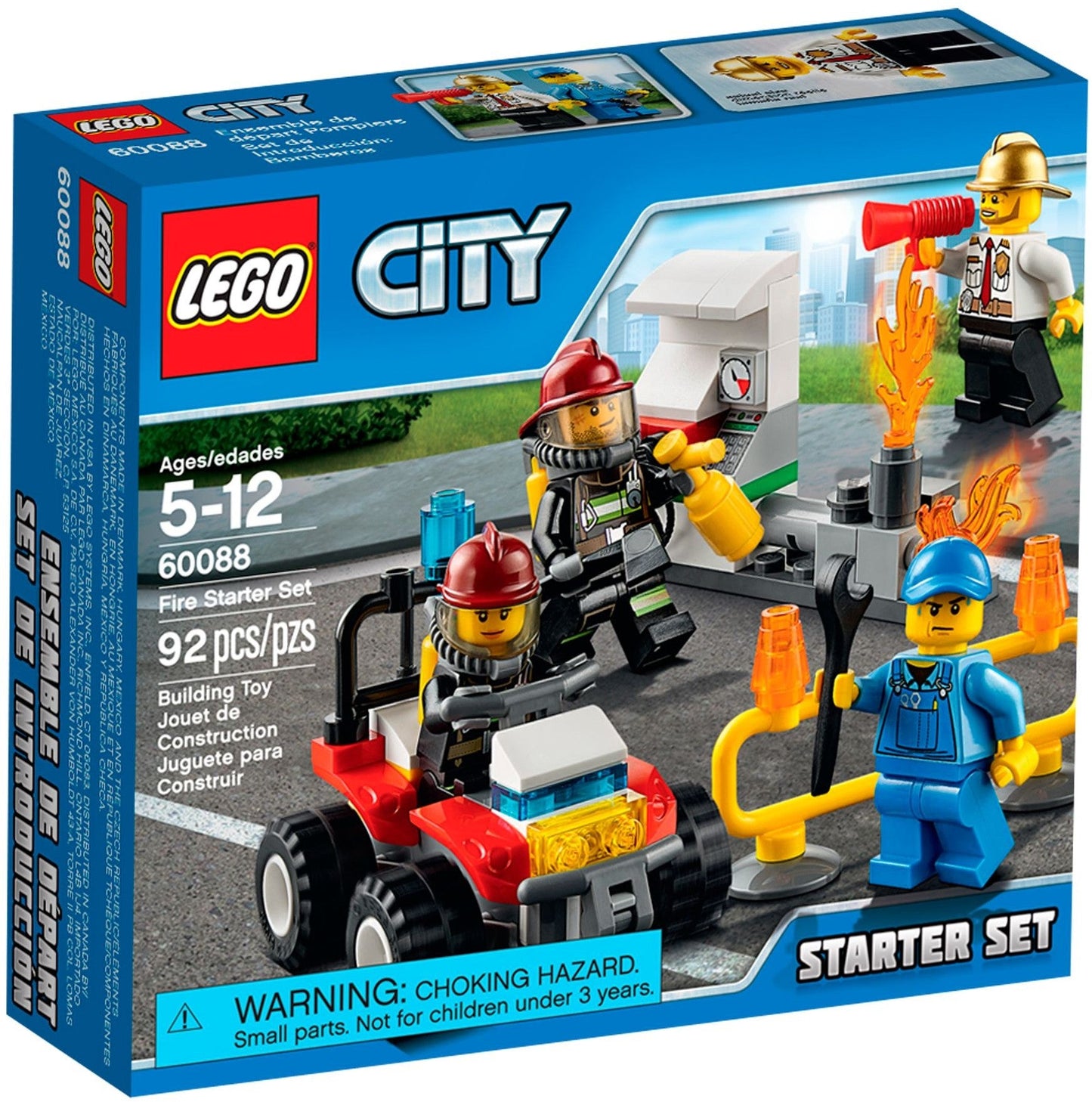 LEGO 60088 City Fire Starter Set- Auzzi Store