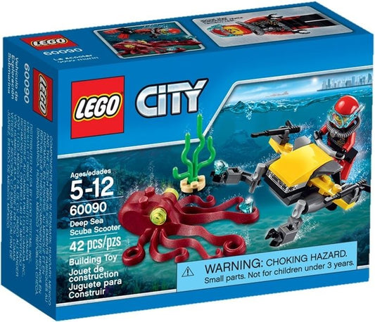 LEGO 60090 Deep Sea Scuba Scooter: Explore Underwater Treasure