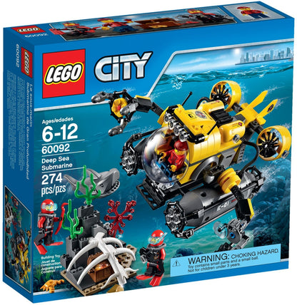 LEGO 60092 City Deep Sea Submarine- Auzzi Store