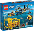 LEGO 60096 Deep Sea Operation Base with Submarine & Seaplane - SuperSaverAU - view 1