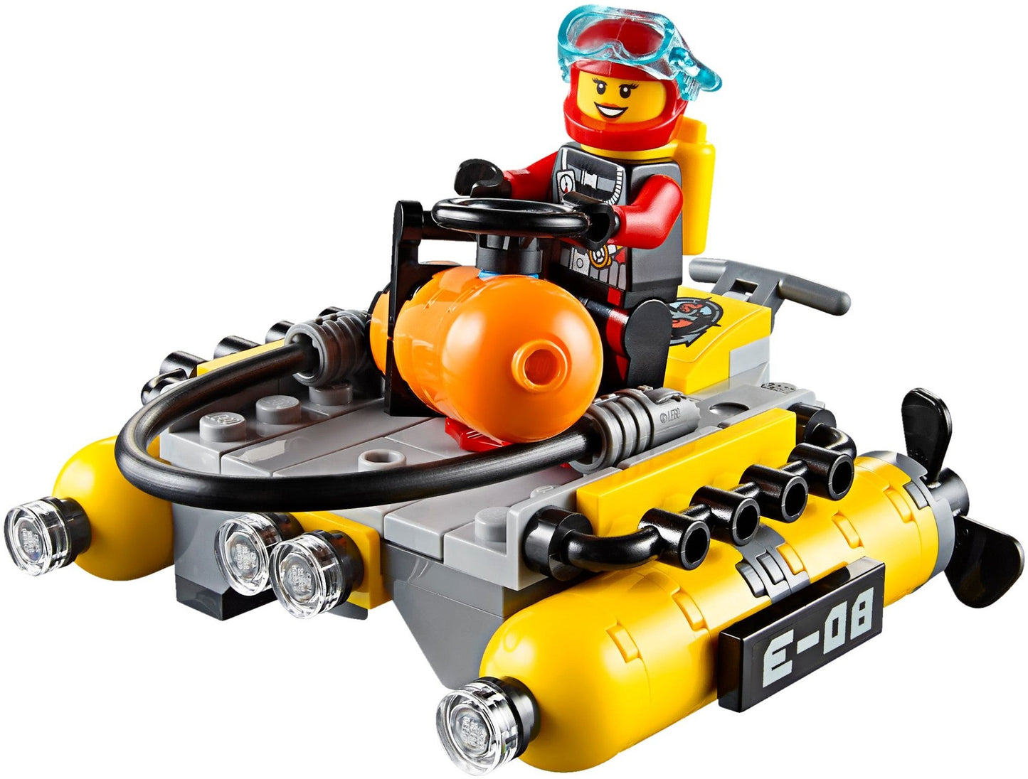 LEGO 60096 Deep Sea Operation Base with Submarine & Seaplane