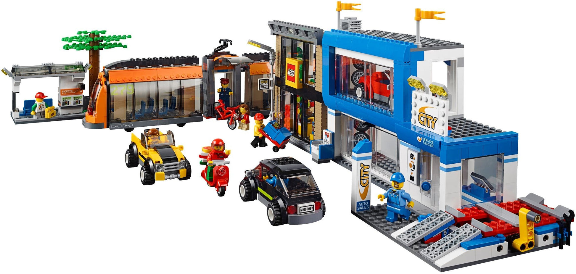 LEGO 60097 City City Square- Auzzi Store
