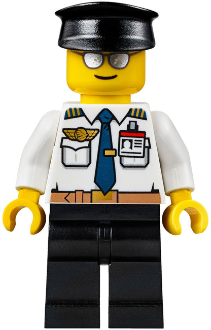 LEGO 60104 Airport Passenger Terminal: Airplane & Minifigures Set