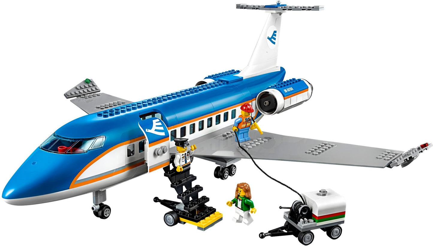 LEGO 60104 Airport Passenger Terminal: Airplane & Minifigures Set