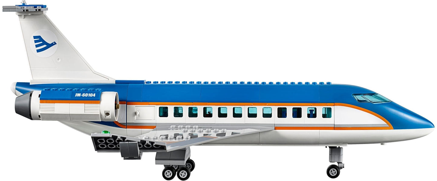 LEGO 60104 Airport Passenger Terminal: Airplane & Minifigures Set