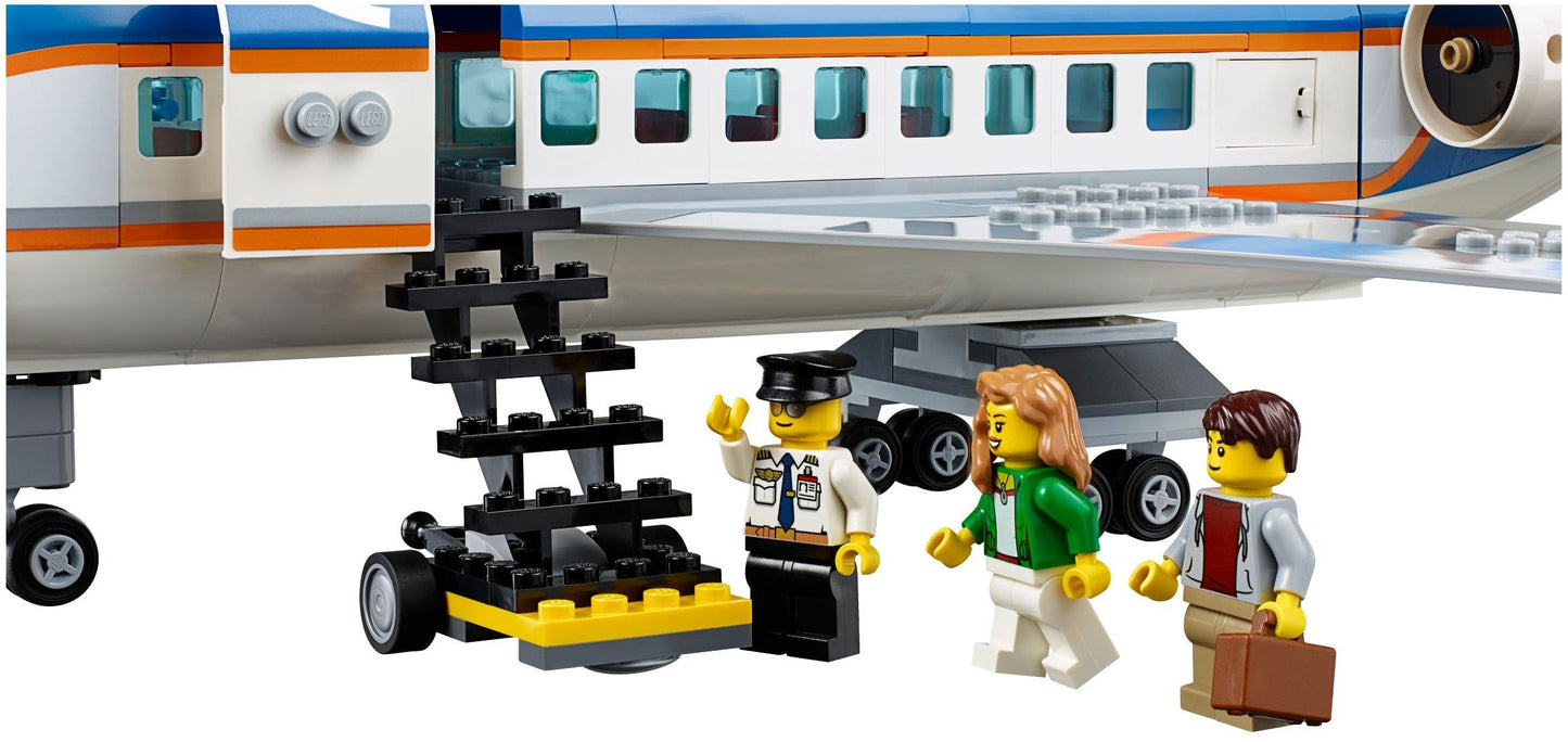 LEGO 60104 Airport Passenger Terminal: Airplane & Minifigures Set