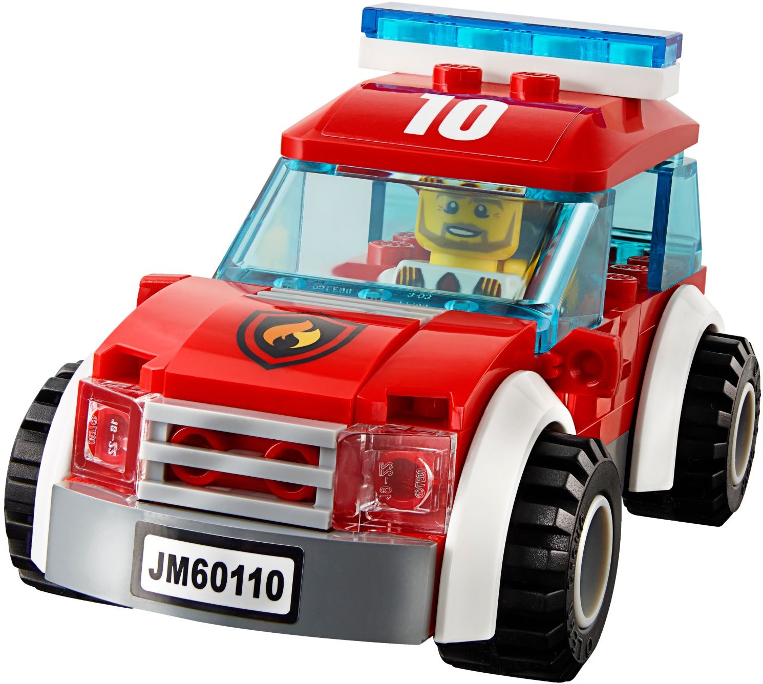 LEGO 60110 City Fire Station with Truck, Helicopter & Hot Dog Stand - SuperSaverAU - view 3