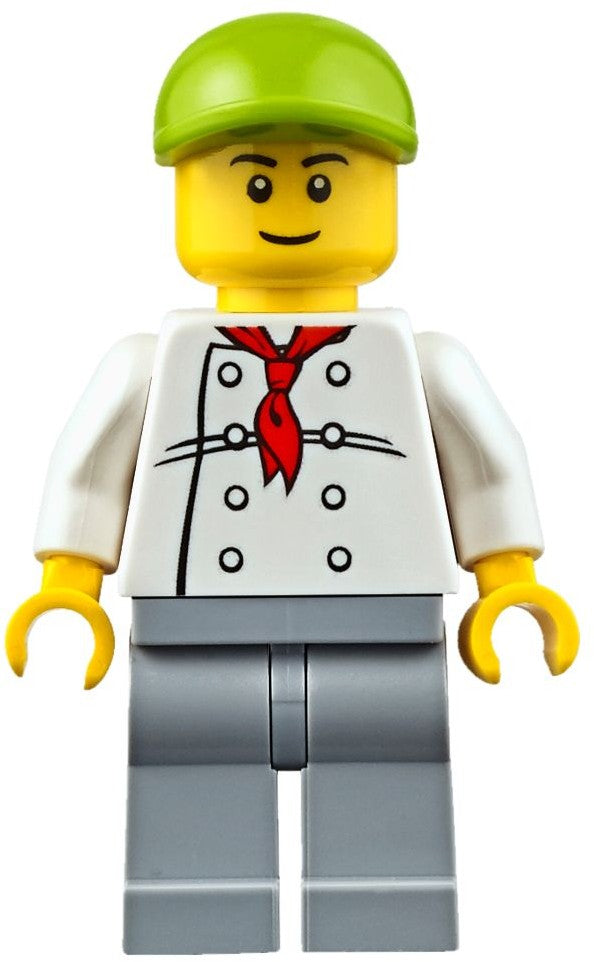 LEGO 60110 City Fire Station with Truck, Helicopter & Hot Dog Stand