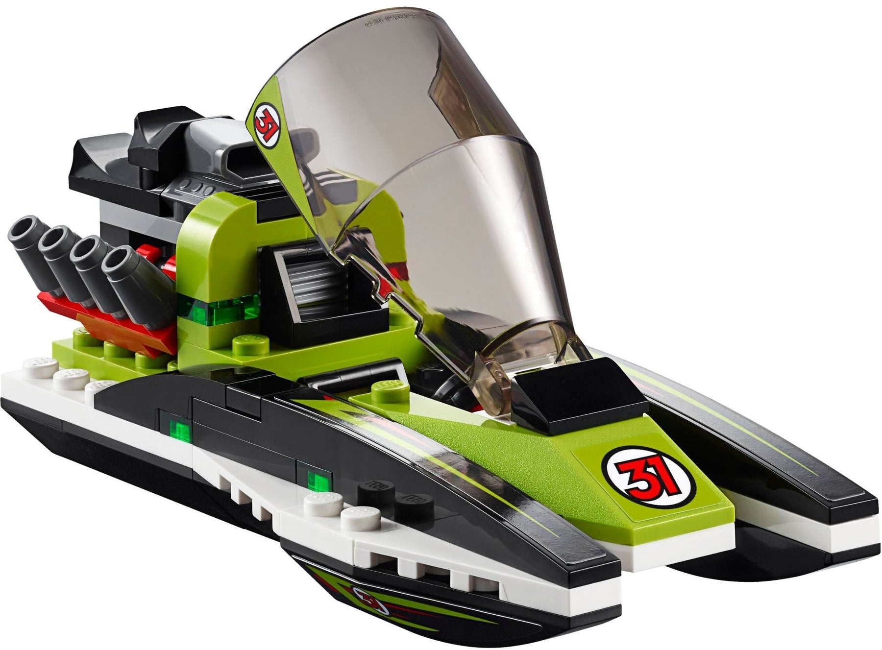LEGO 60114 Race Boat: Speed Champion Building Set - SuperSaverAU - view 3