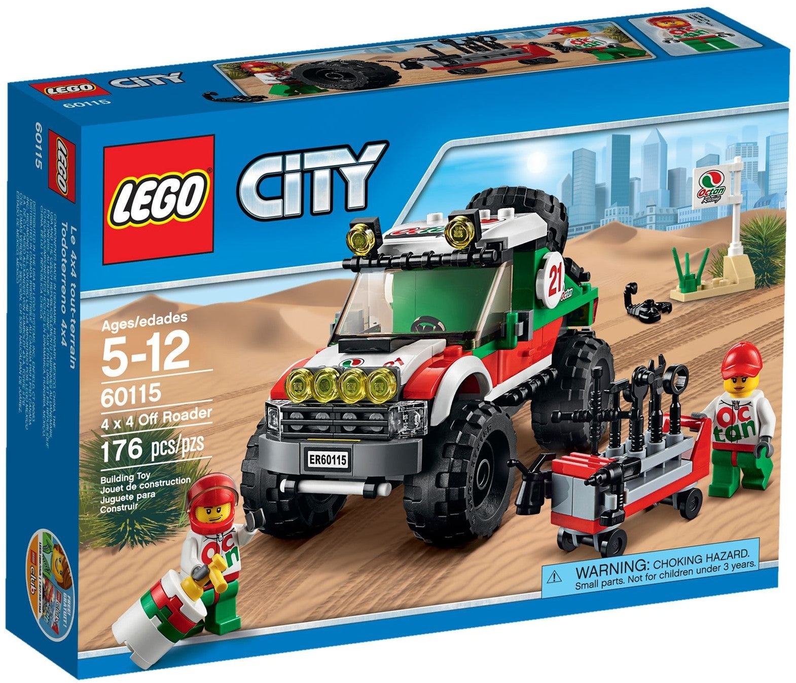 LEGO 60115 City Series 4 x 4 Off Roader- Auzzi Store