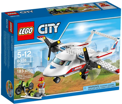 LEGO 60116 City Ambulance Plane- Auzzi Store