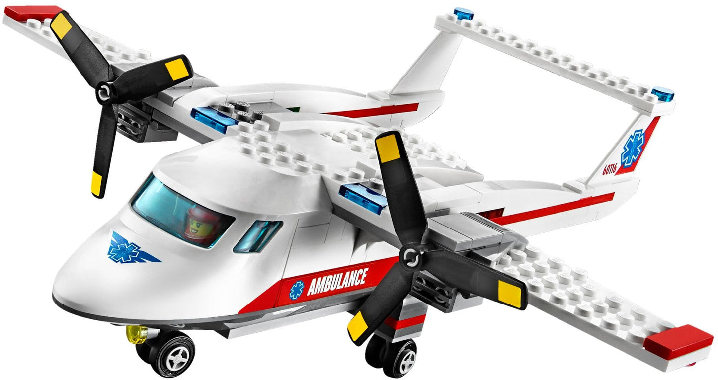 LEGO 60116 City Ambulance Plane- Auzzi Store
