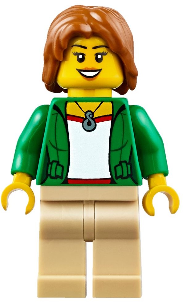 LEGO 60117 Van & Caravan Camping Set with Minifigures