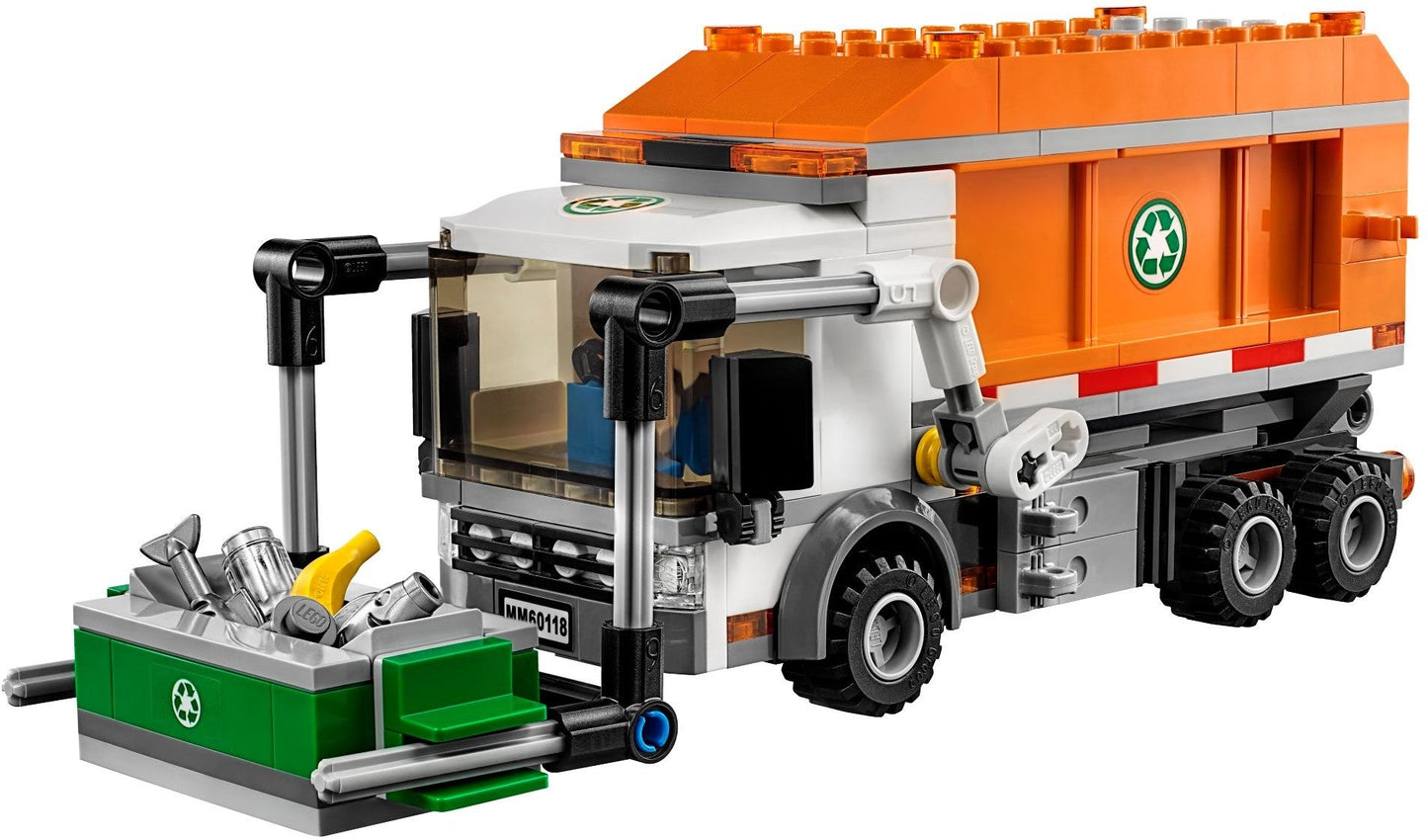 LEGO 60118 Garbage Truck with Minifigures & Lift