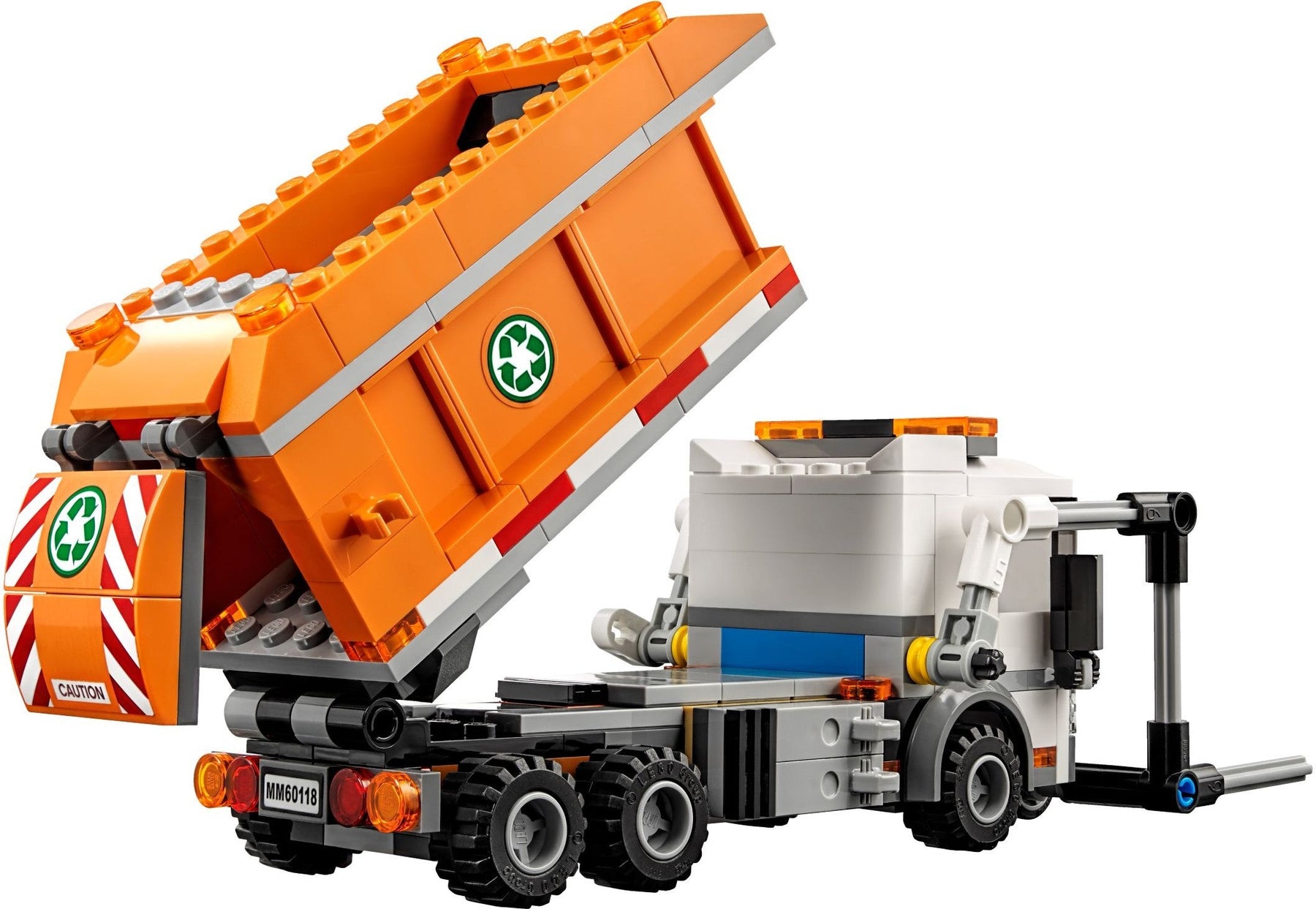 LEGO 60118 Garbage Truck with Minifigures & Lift - SuperSaverAU - view 3