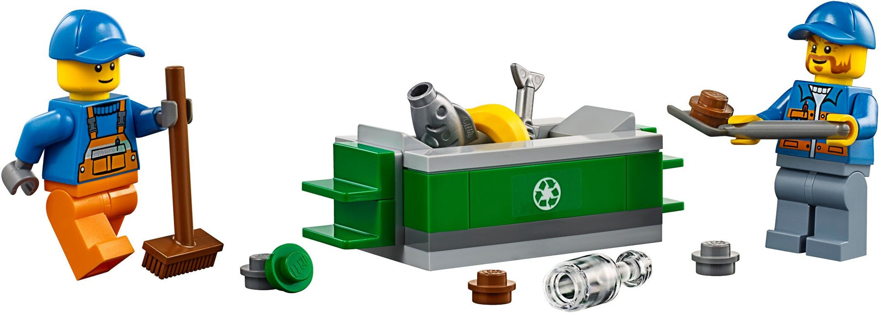 LEGO 60118 Garbage Truck with Minifigures & Lift - SuperSaverAU - view 6