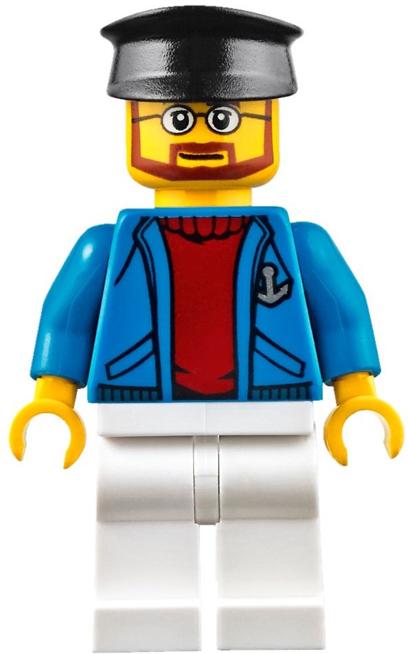 LEGO 60119 Ferry with Car and Minifigures