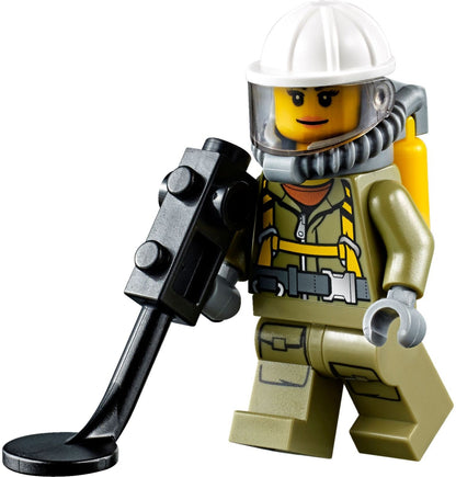 LEGO 60121 Volcano Exploration Truck with Minifigures & Crystal