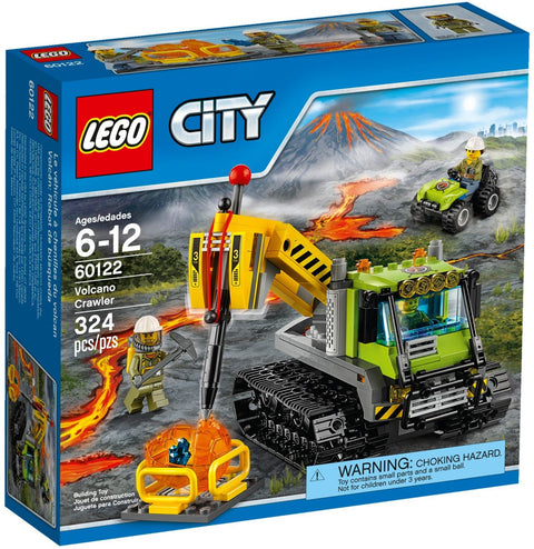 LEGO 60122 Volcano Crawler: Explore & Discover Crystals - SuperSaverAU - view 1