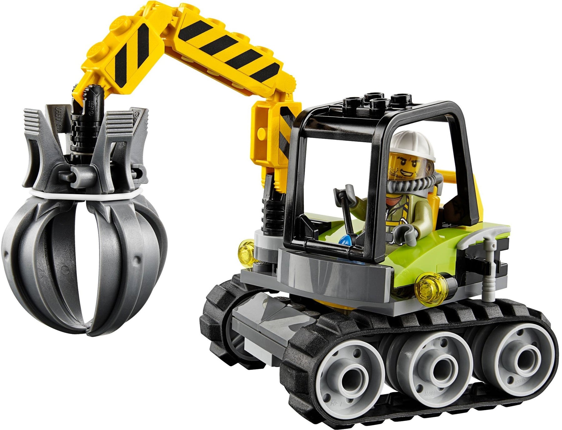 LEGO 60123 Volcano Supply Helicopter with Excavator - SuperSaverAU - view 4