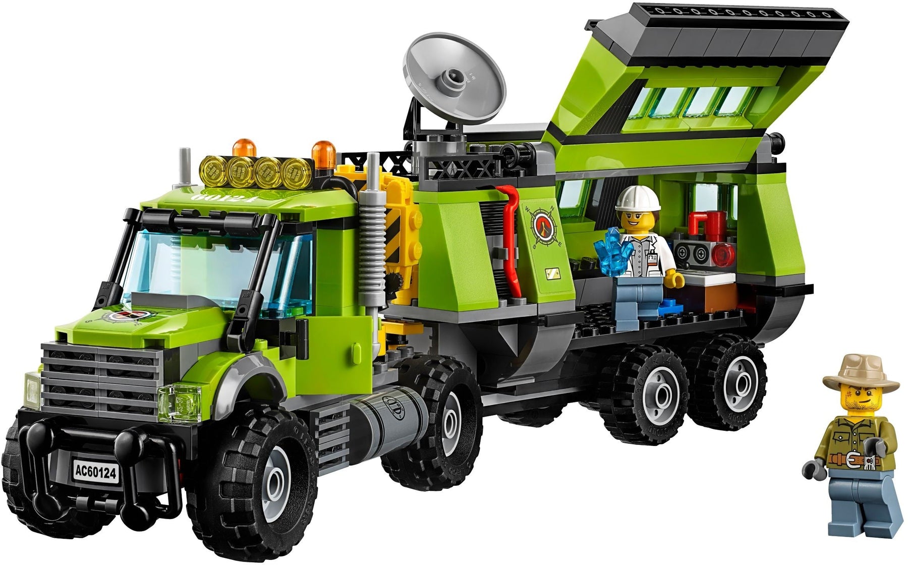LEGO 60124 Volcano Exploration Base - Erupting Lava Fun! - SuperSaverAU - view 4