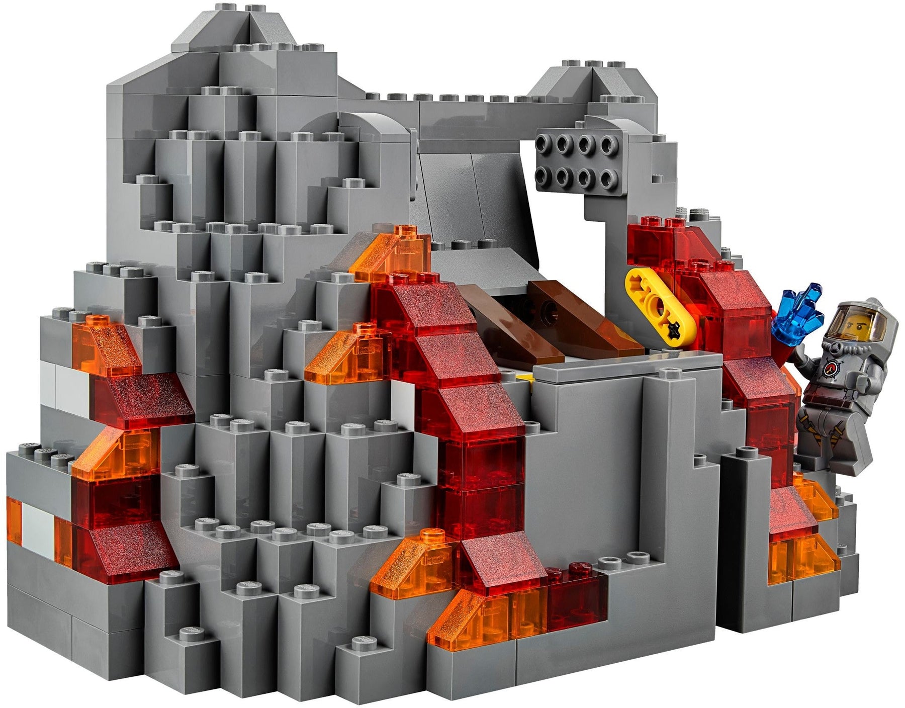 LEGO 60125 Volcano Heavy-Lift Helicopter with Eruption Feature & Mobile Lab - SuperSaverAU - view 3