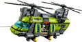 LEGO 60125 Volcano Heavy-Lift Helicopter with Eruption Feature & Mobile Lab - SuperSaverAU - view 5