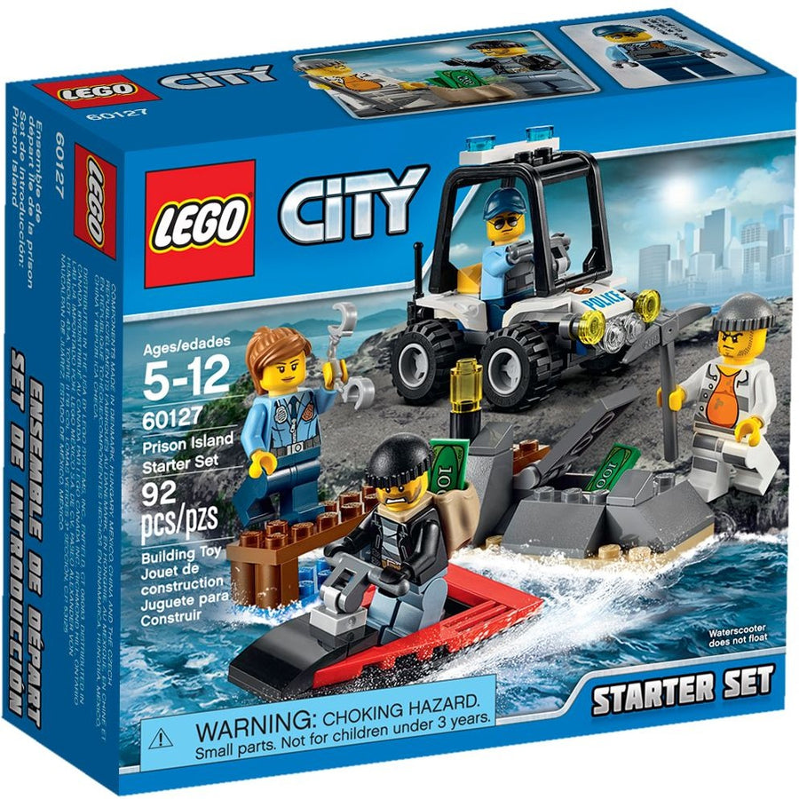 LEGO 60127 Prison Island Police Starter Set: Crook Chase - SuperSaverAU - view 1