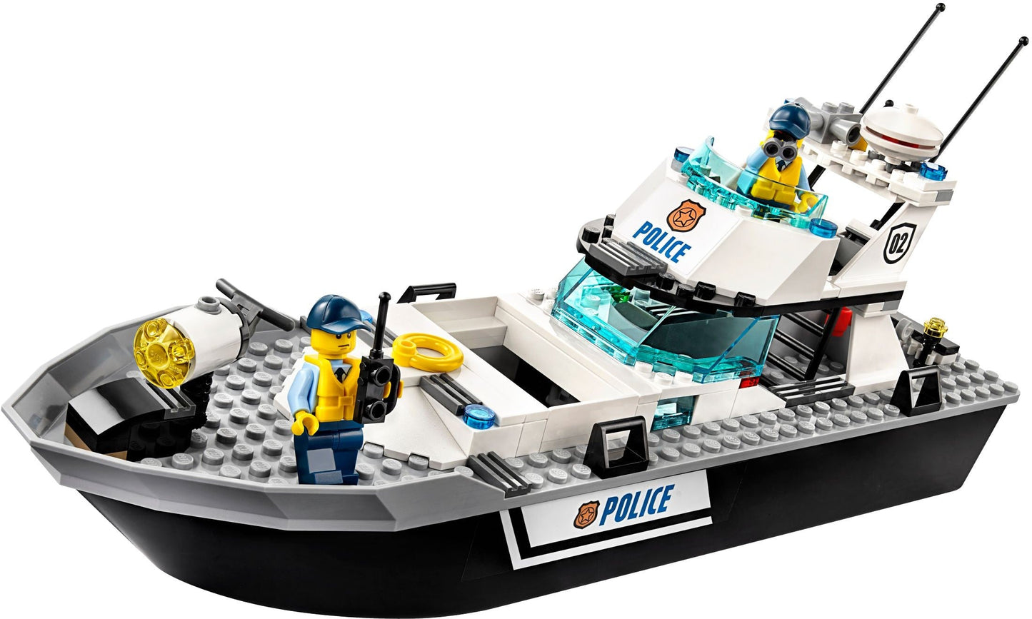LEGO 60129 Police Patrol Boat: Stop the Prison Island Escape!