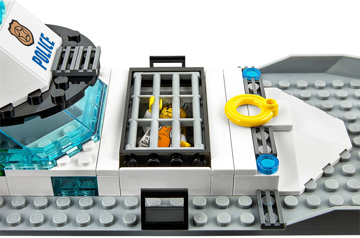 LEGO 60129 Police Patrol Boat: Stop the Prison Island Escape!
