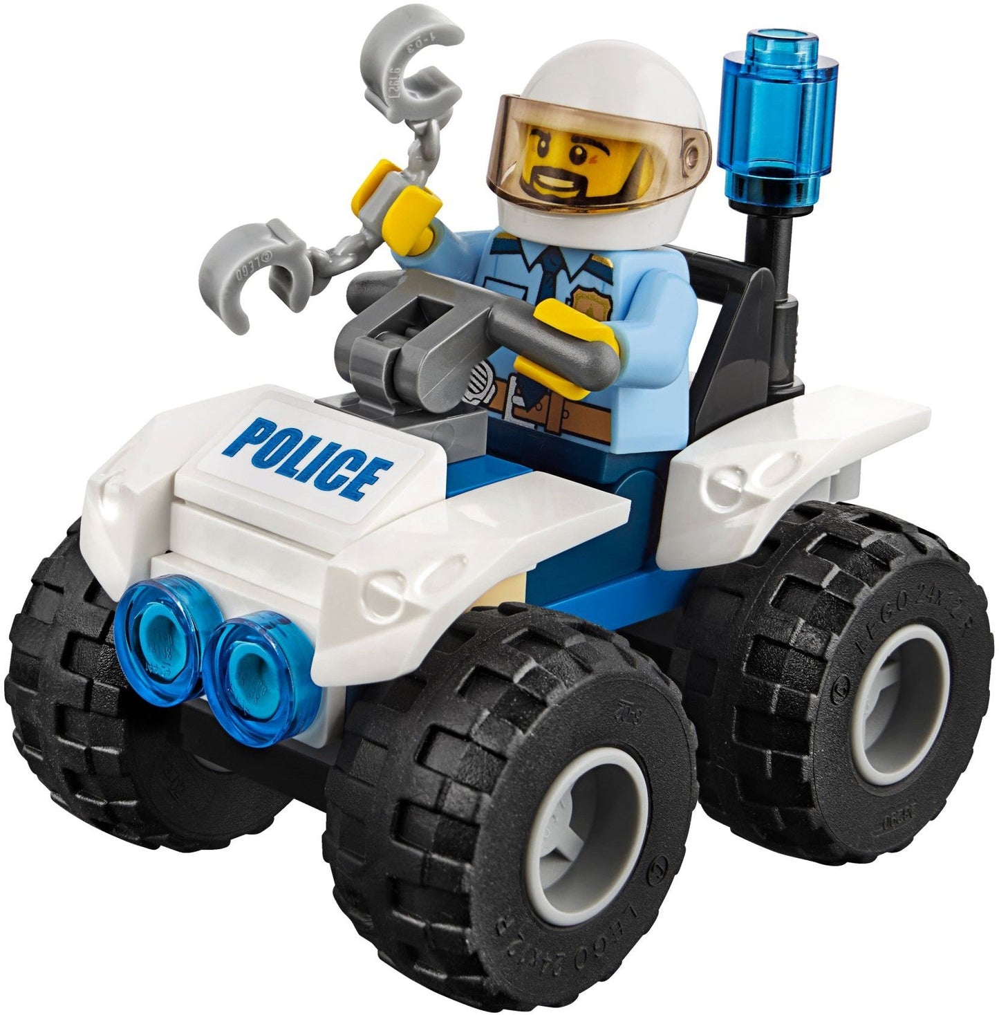 LEGO 60135 ATV Arrest: Police Chase with Handcuffs & Gold Bars