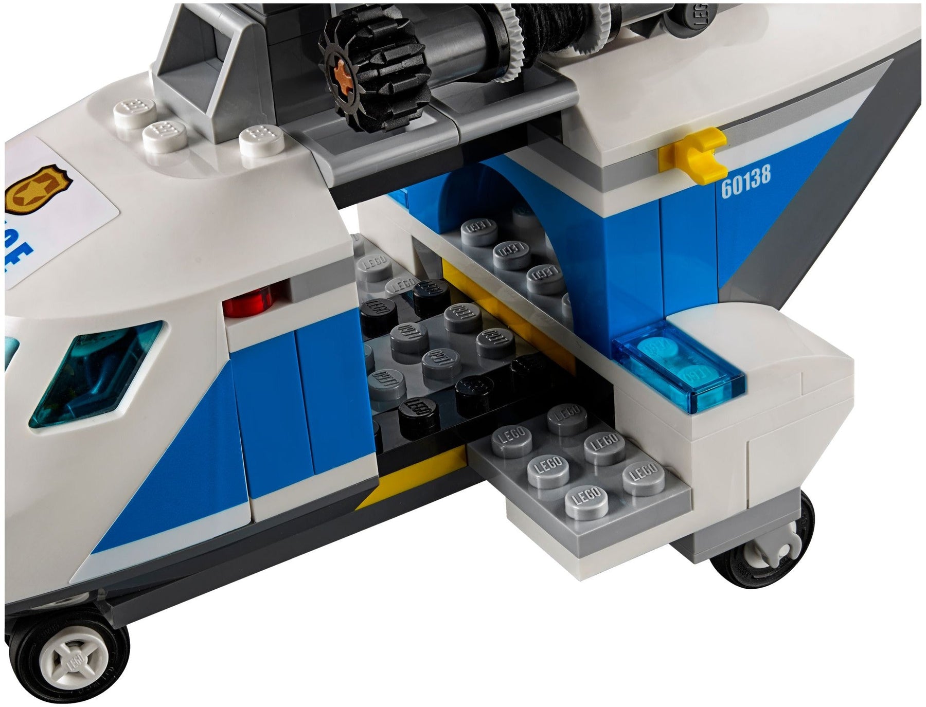 LEGO 60138 City Police High-Speed Chase Helicopter Car Crook - SuperSaverAU - view 5