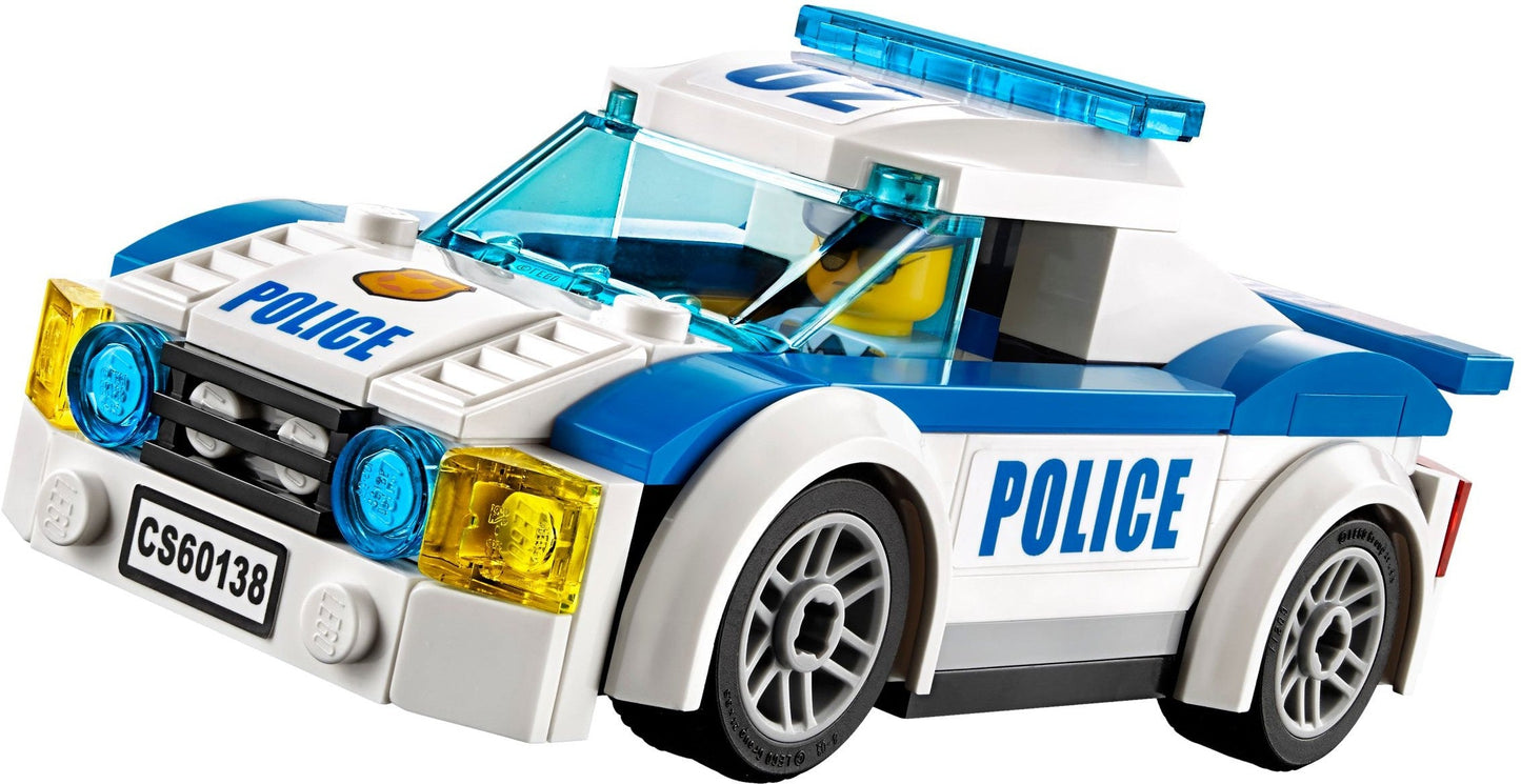 LEGO 60138 City Police High-Speed Chase Helicopter Car Crook