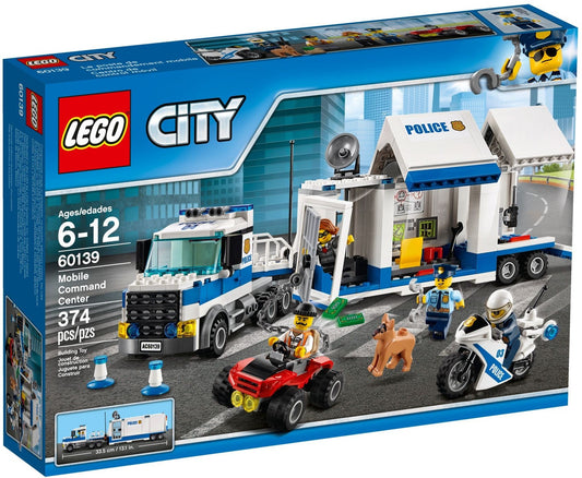 LEGO 60139 Mobile Command Center Truck & ATV Police Playset