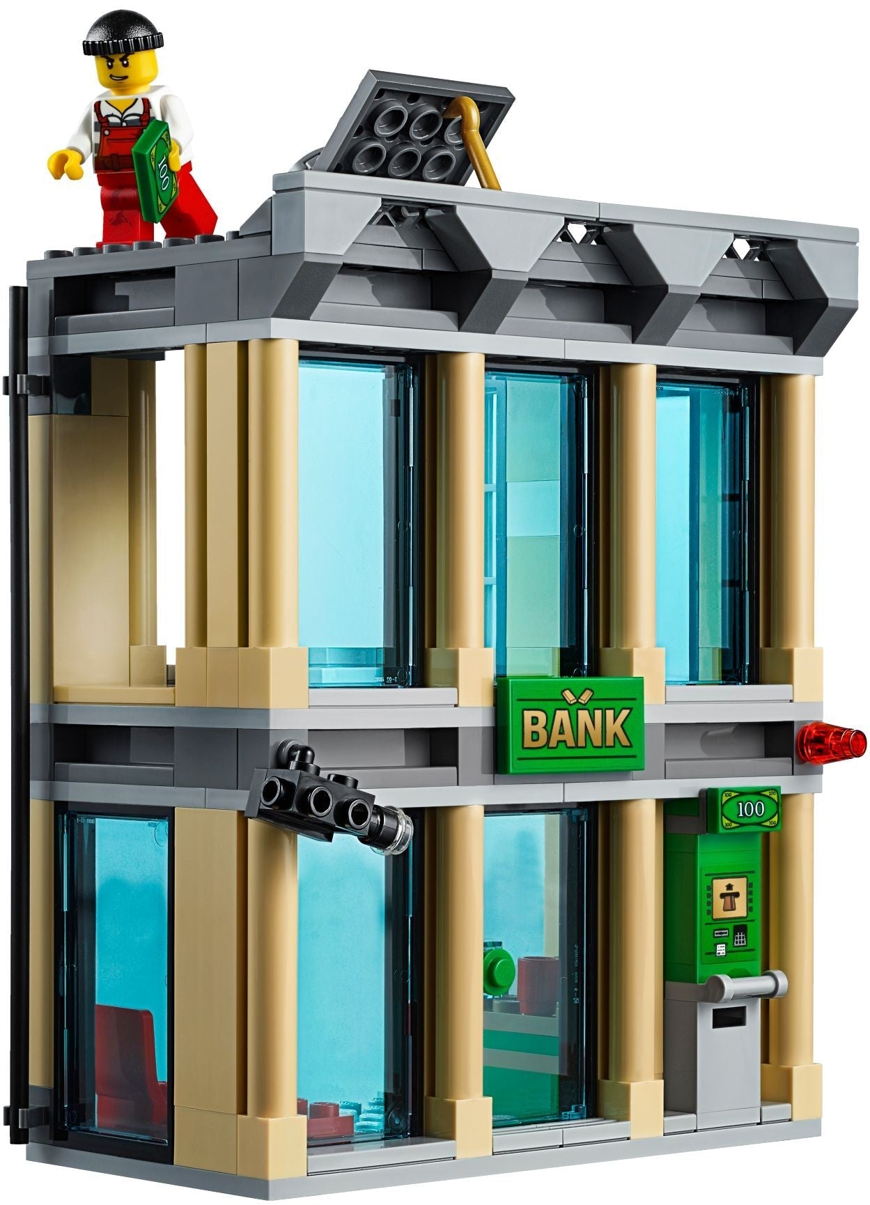 LEGO 60140 Bulldozer Heist: Bank Robbery Police Chase