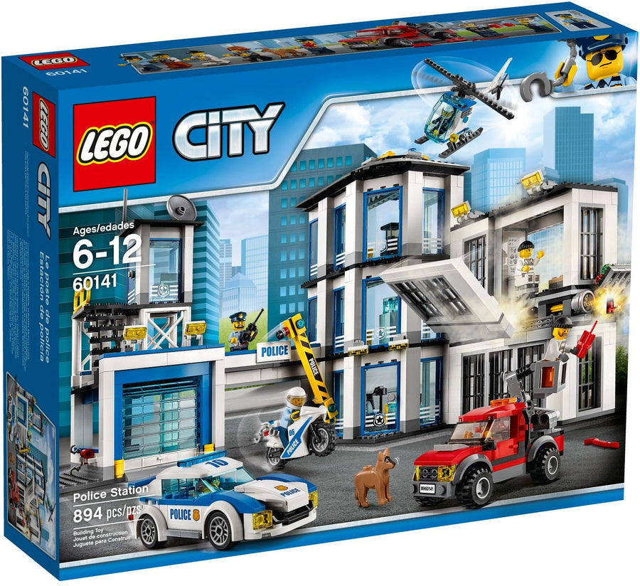 LEGO 60141 City Police Station Jailbreak Heist Building Set - SuperSaverAU - view 1