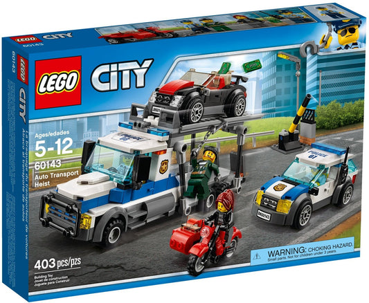 LEGO 60143 Auto Transport Heist Truck Building Set