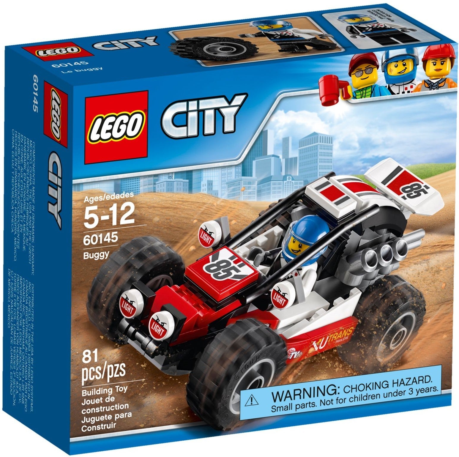 LEGO 60145 Dune Buggy Racer - SuperSaverAU - view 1