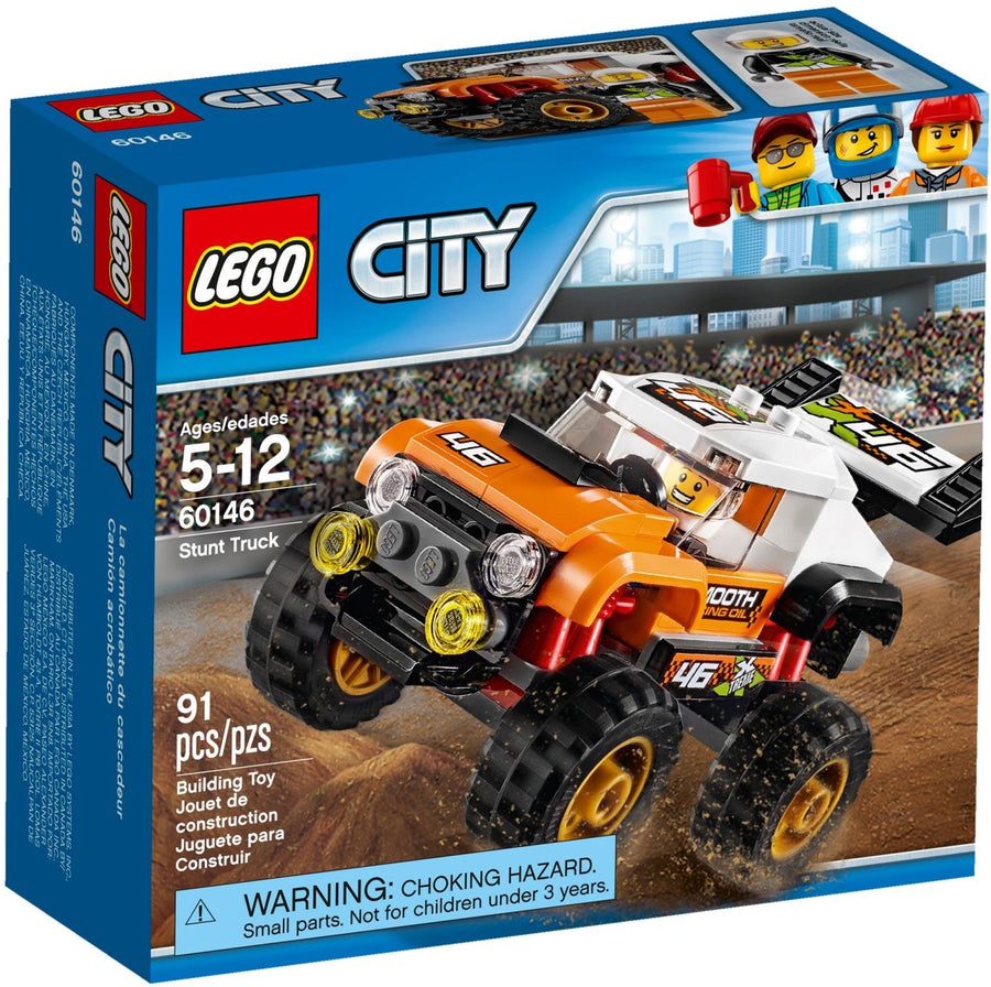 LEGO 60146 Stunt Truck: Big Air Jumps & Minifigure - SuperSaverAU - view 1