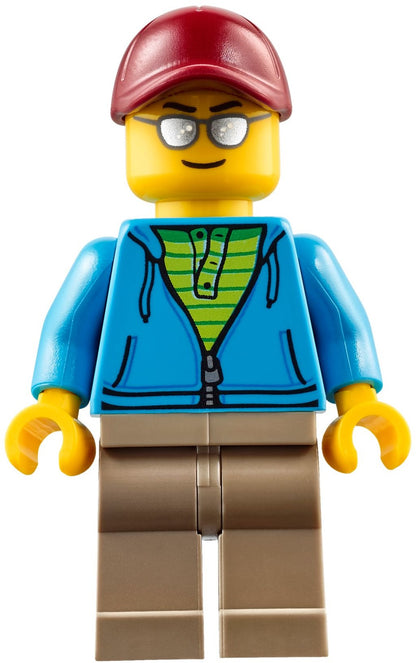 LEGO 60147 Fishing Boat with Minifigures & Shark