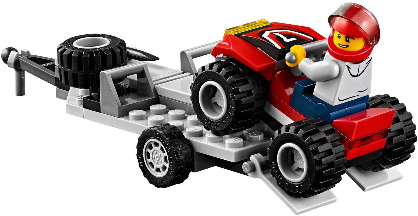 LEGO 60148 ATV Race Team: Truck, Trailer & 2 ATVs