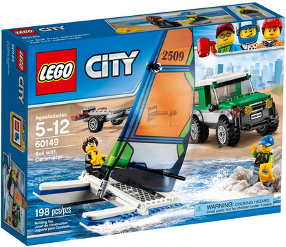 LEGO 60149 City Great Vehicles 4x4 with Catamaran- Auzzi Store