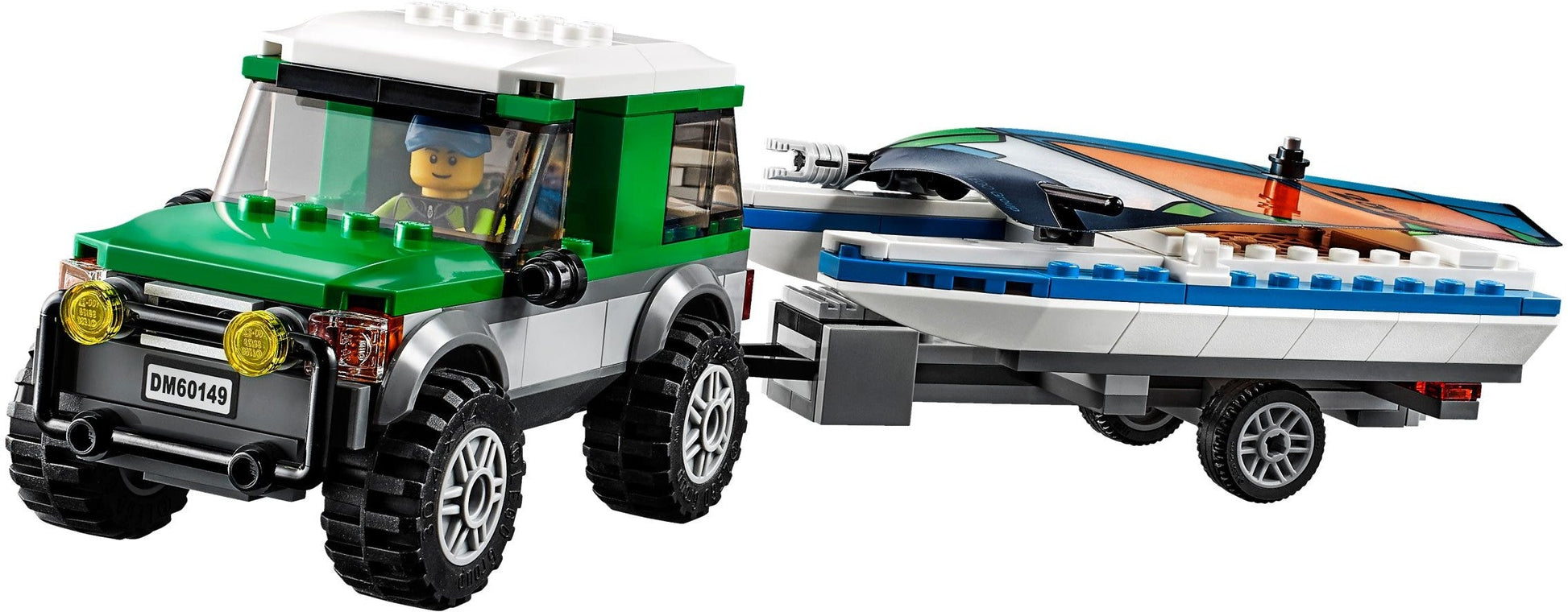 LEGO 60149 City Great Vehicles 4x4 with Catamaran- Auzzi Store