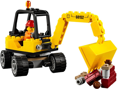 LEGO 60152 City Sweeper & Excavator Construction Set
