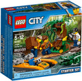 LEGO 60157 Jungle Exploration Starter Set with Boat & Minifigures - SuperSaverAU - view 1