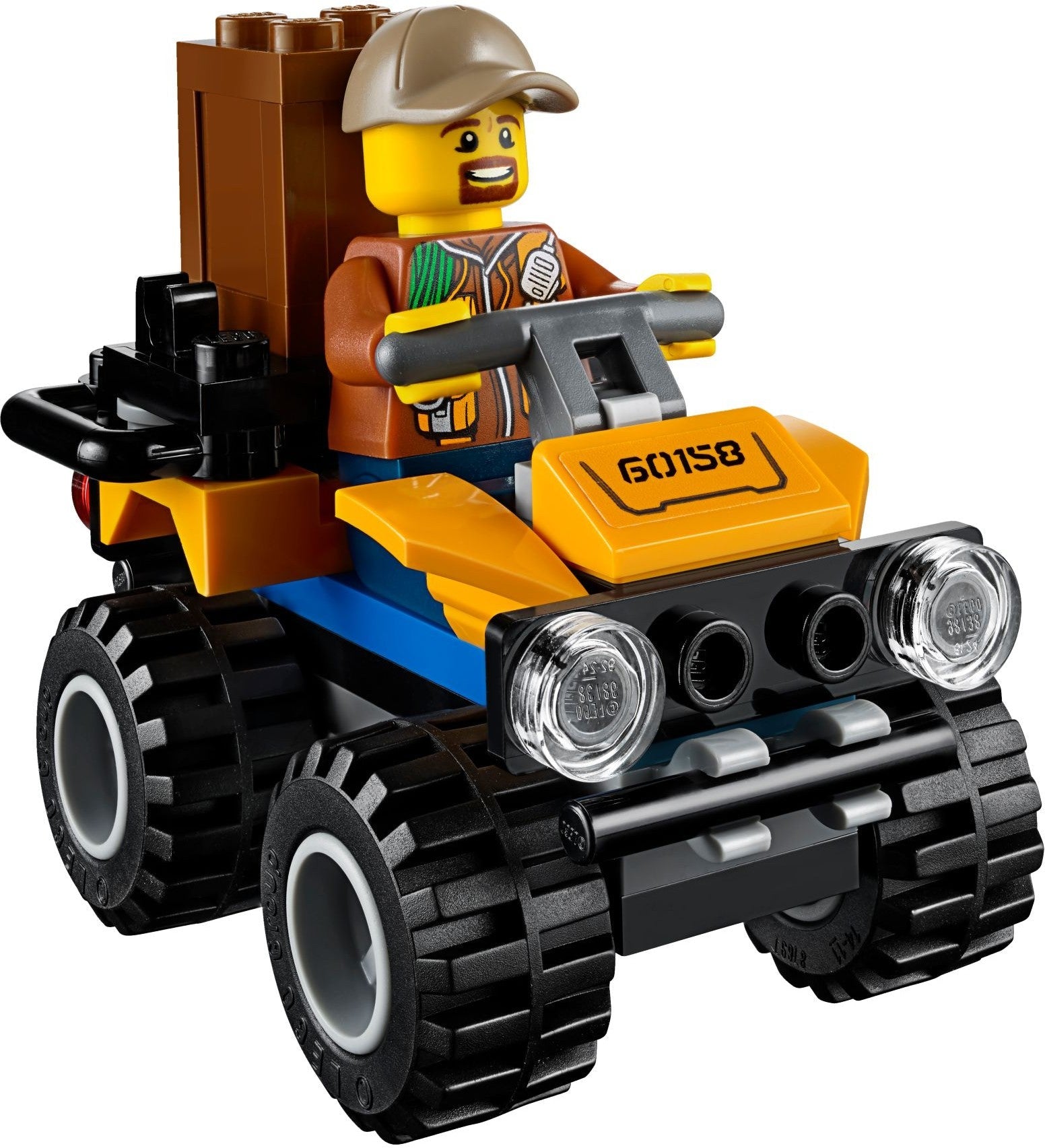 LEGO 60158 Jungle Cargo Helicopter: Temple Explorer with ATV - SuperSaverAU - view 2